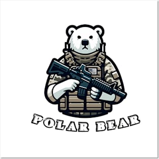 Tactical Polar Bear Posters and Art